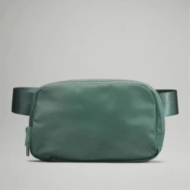 2025 Fashion Yoga Waist Bag – Metal Logo Sports & Mobile Bag for Unisex Fitness, Running & Women’s Gift