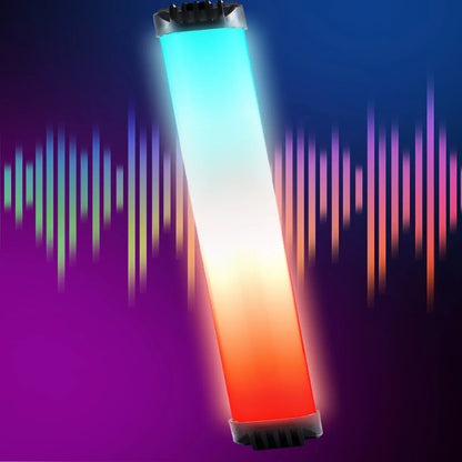 MIAOTU 30cm Handheld RGB LED Stick Light – Colorful Photography Wand with CRI 95+, 2500K-9000K Studio Lamp