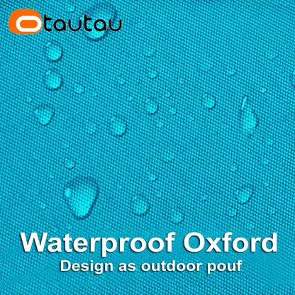 OTAUTAU Rectangular Floating Pool Bean Bag Cover – Waterproof Beach Pillow, Pouf Sofa Bed & Chaise Lounge DD034