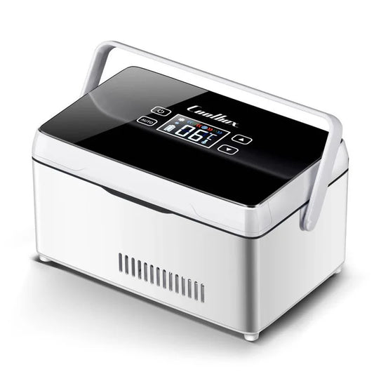 20400mAh Portable Insulin Refrigerator – USB Rechargeable Mini Cold Box with Bag for Medicine & Constant Temperature Storage