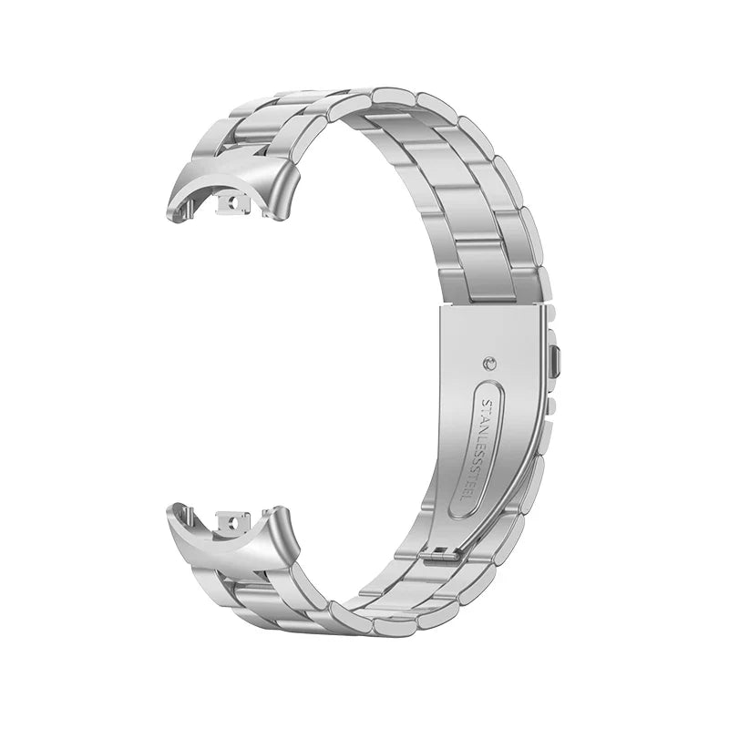 Metal Strap for Xiaomi Mi Band 8 & 9 – Screwless Stainless Steel Bracelet Wristband