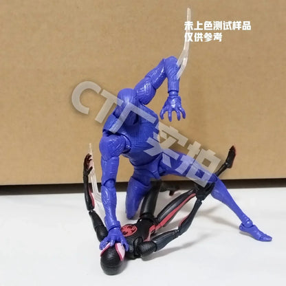 CT Spider-Man 2099 S.H.Figuarts – Across the Spider-Verse Part One Anime Action Figure Model Toy Gift