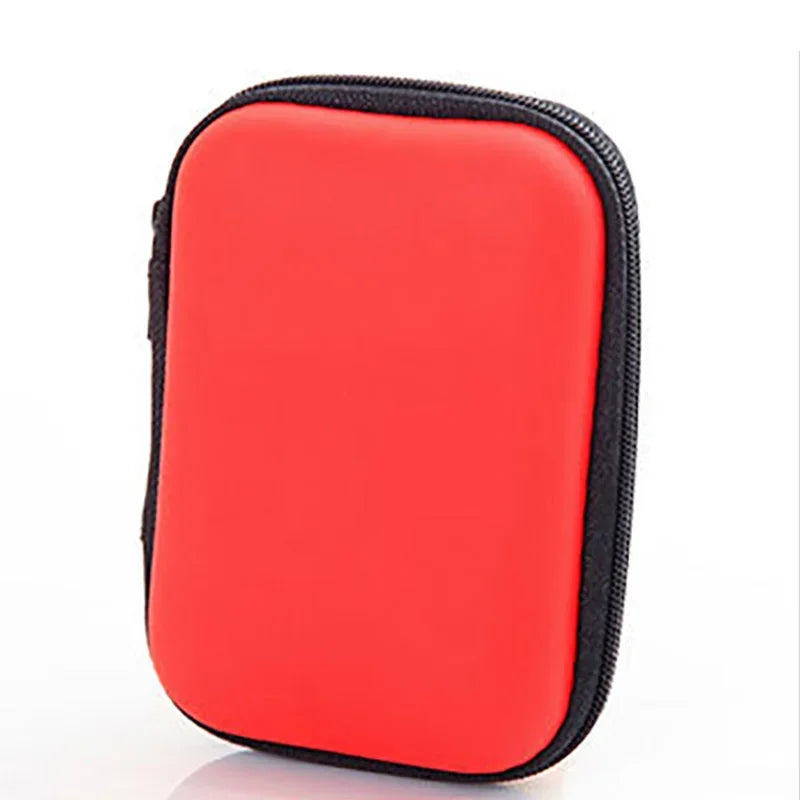 Rectangle Portable Storage Bag – Zip Lock Organizer for Phone, Data Cables, Chargers, and Accessories
