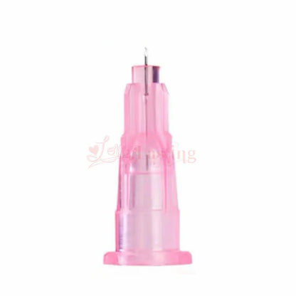 100PCS 34G Tattoo Needles (1.5mm, 2.5mm, 4mm, 8mm) - Transparent Syringe Injection & Painless Teeth Irrigator Parts