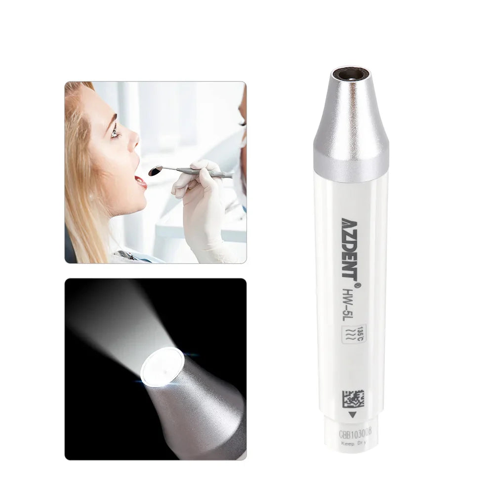 AZDENT Dental Plug-in Scaler Handpiece – Compatible with Woodpecker, EMS, SATELEC VRN Ultrasonic Scalers