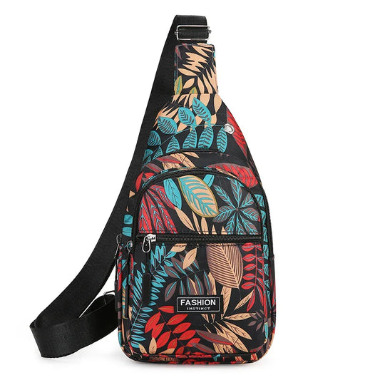 Trendy Women's Breast Bag – Large Capacity Single Shoulder Crossbody & Outdoor Leisure Backpack