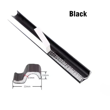 New 40M Acoustic Foam Window Sealing Strip – Soundproof S-Shaped Weather Stripping for Doors & Casement Windows