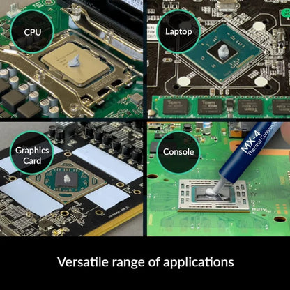 MX4 Thermal Paste 4g — High-Performance MX-4 Silicone Grease for CPU, GPU & Printer HeatSink Cooling