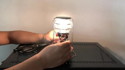 CAMPINGMOON T-4 Portable Outdoor Camping Lantern – Medium Gas Light for Campsite, Tent, and Outdoor Lighting