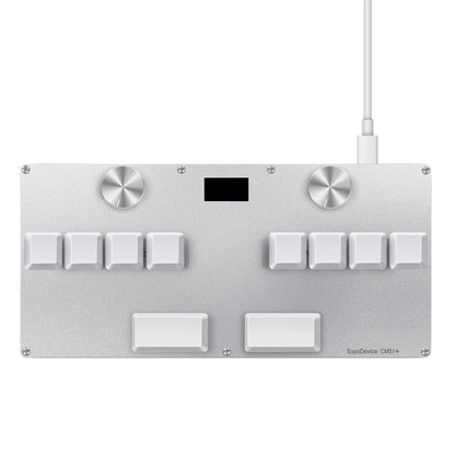CM51 SayoDevice Rapid Trigger Magnetic Switch Keyboard with Knob & Screen – OUTEMU/Gateron Switch Gaming Macropad for OSU & DJMAX Shortcuts
