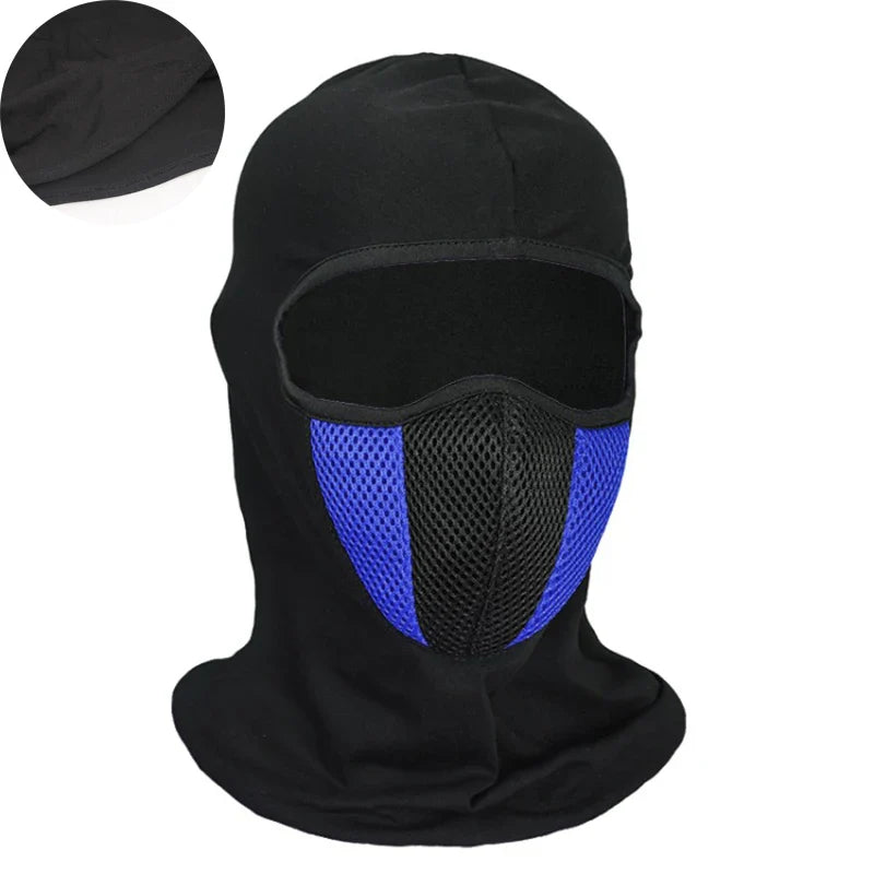 Breathable Motorcycle Balaclava – Full Face Skullies Cap for Motocross, Moto Riding & Helmet Use