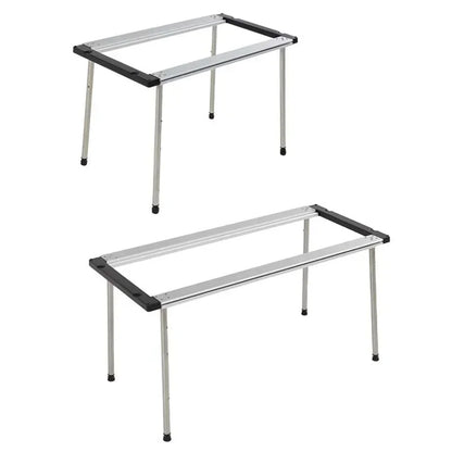 Camping IGT Stainless Steel Telescopic Table Legs – Three-Gear Adjustable Picnic Table Legs for Outdoor Use