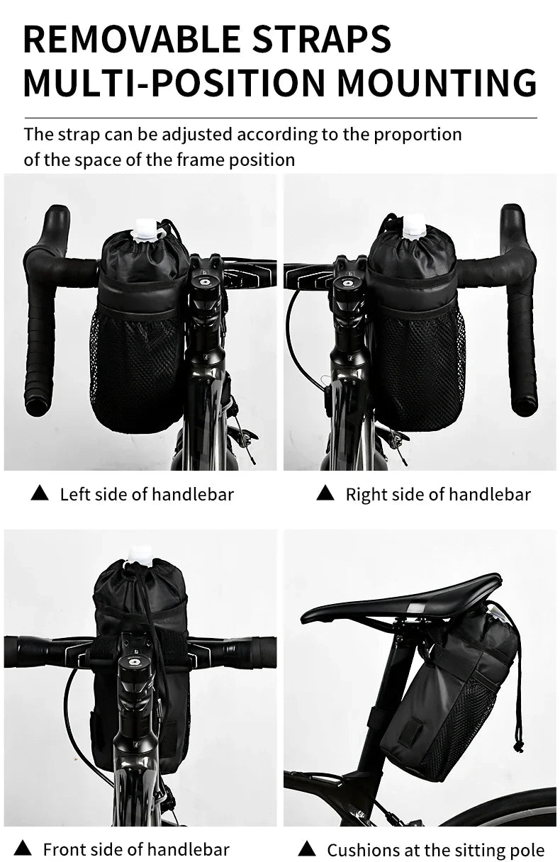 ESLNF Bike Water Bottle Holder – Insulated Cycling Kettle Carrier Pouch for MTB & Road Bicycles