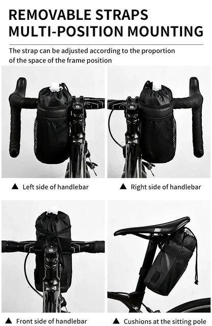 ESLNF Bike Water Bottle Holder – Insulated Cycling Kettle Carrier Pouch for MTB & Road Bicycles