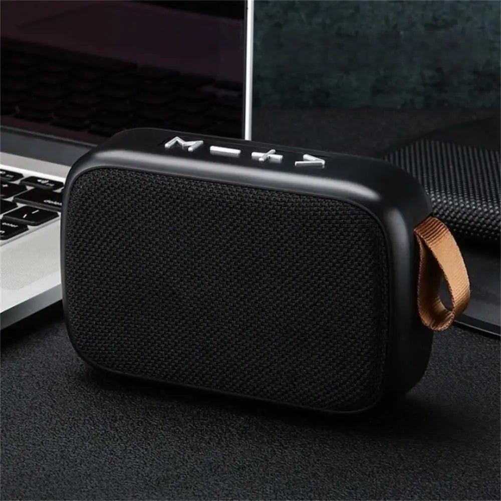 Wireless Mini Bluetooth Speaker – Fabric Design, TF Card Support, 3D Stereo Sound for Outdoor Use
