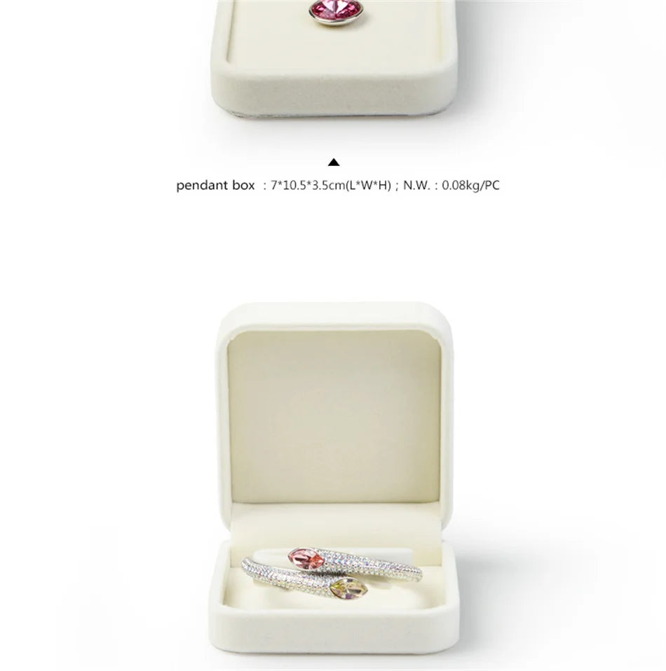 Oirlv Velvet Jewelry Box – Classic Ring, Earring & Necklace Case for Wedding Gift & Display