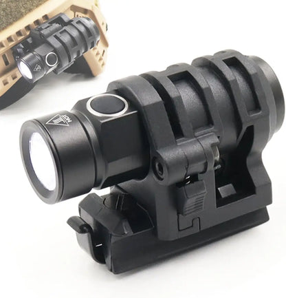 Tactical LED Flashlight Set - 3PCS Anti-Shock Outdoor Camping Helmet Light for Hunting & Emergency Use