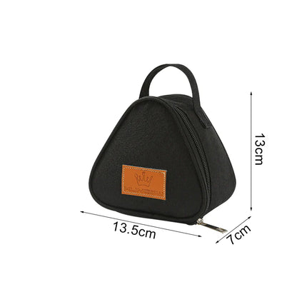 New Triangular Insulation Bag: Mini Aluminum Foil Student Rice Ball Bag - Cute Portable Lunch Box for Outdoor Lunches
