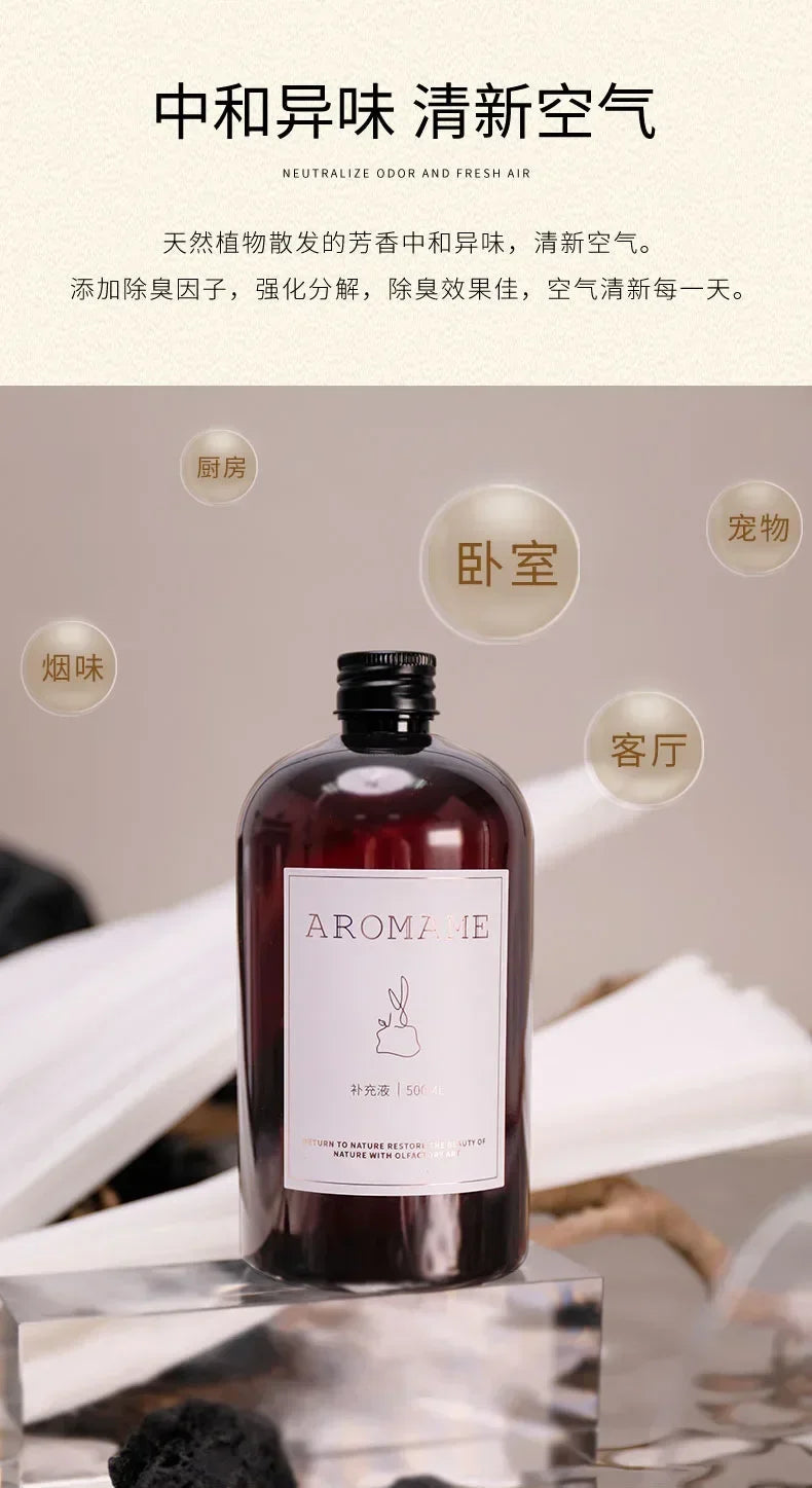 1000ml Burj Al Arab Reed Diffuser Oil - Long-Lasting Aromatherapy Fragrance for Home, Hilton & Shangri-La Hotels