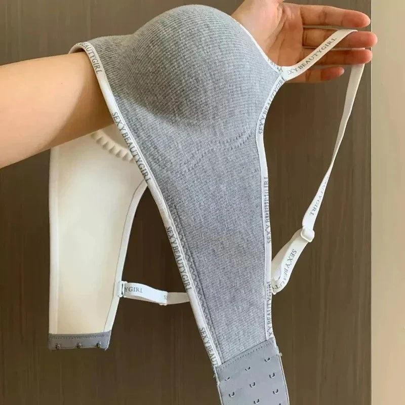 Wireless Push-Up Bra A-C Cup — Seamless Invisible 3D Pad Bralette for Small Chest, Anti-Sagging Comfort Underwear