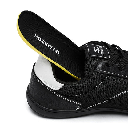 HOBIBEAR Barefoot Minimalist Shoes – Wide Toe Lace-Up Zero Drop Lightweight Sneakers for Men & Women