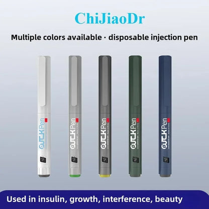 Adjustable-Dose Disposable Insulin Injection Pen — Single-Use Insulin Injector for Precise Diabetes Management
