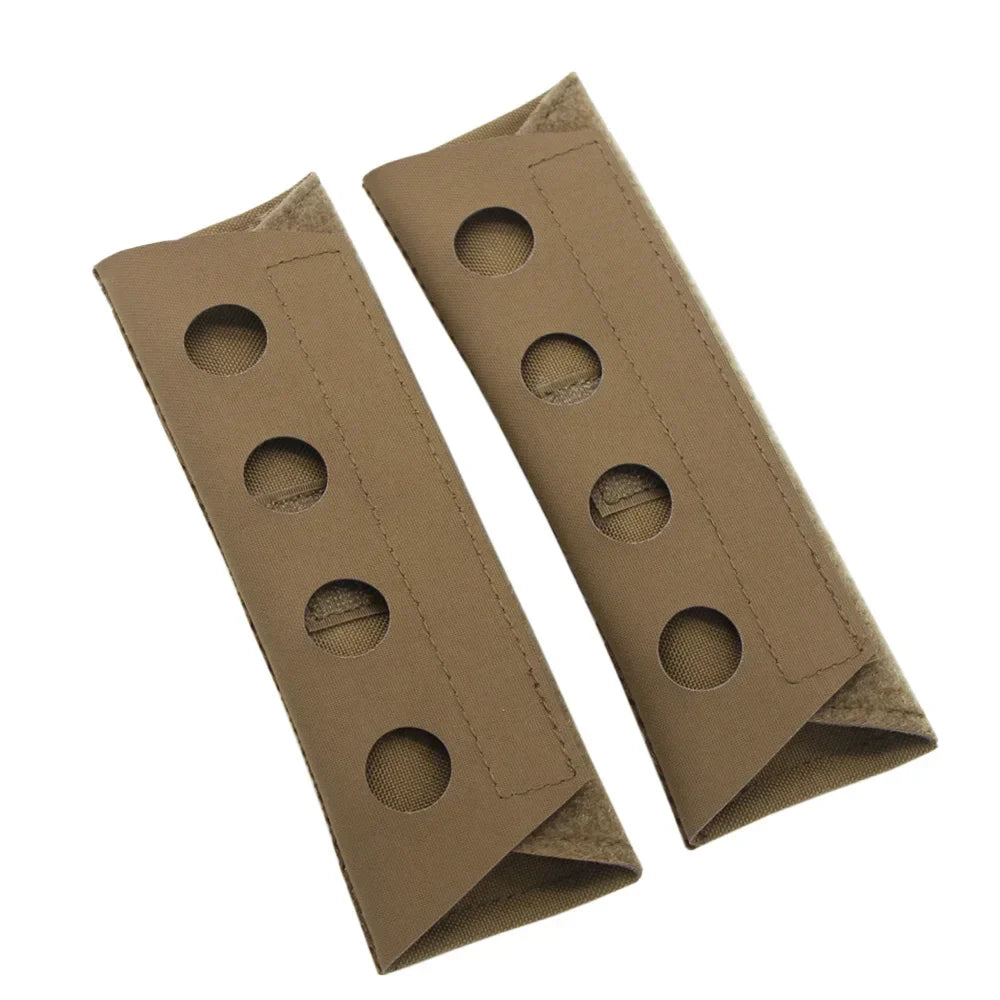 Laser-Cut Tactical Vest Shoulder Pads – Composite FCSK FCPC LV119 Plate Carrier Pads for Airsoft