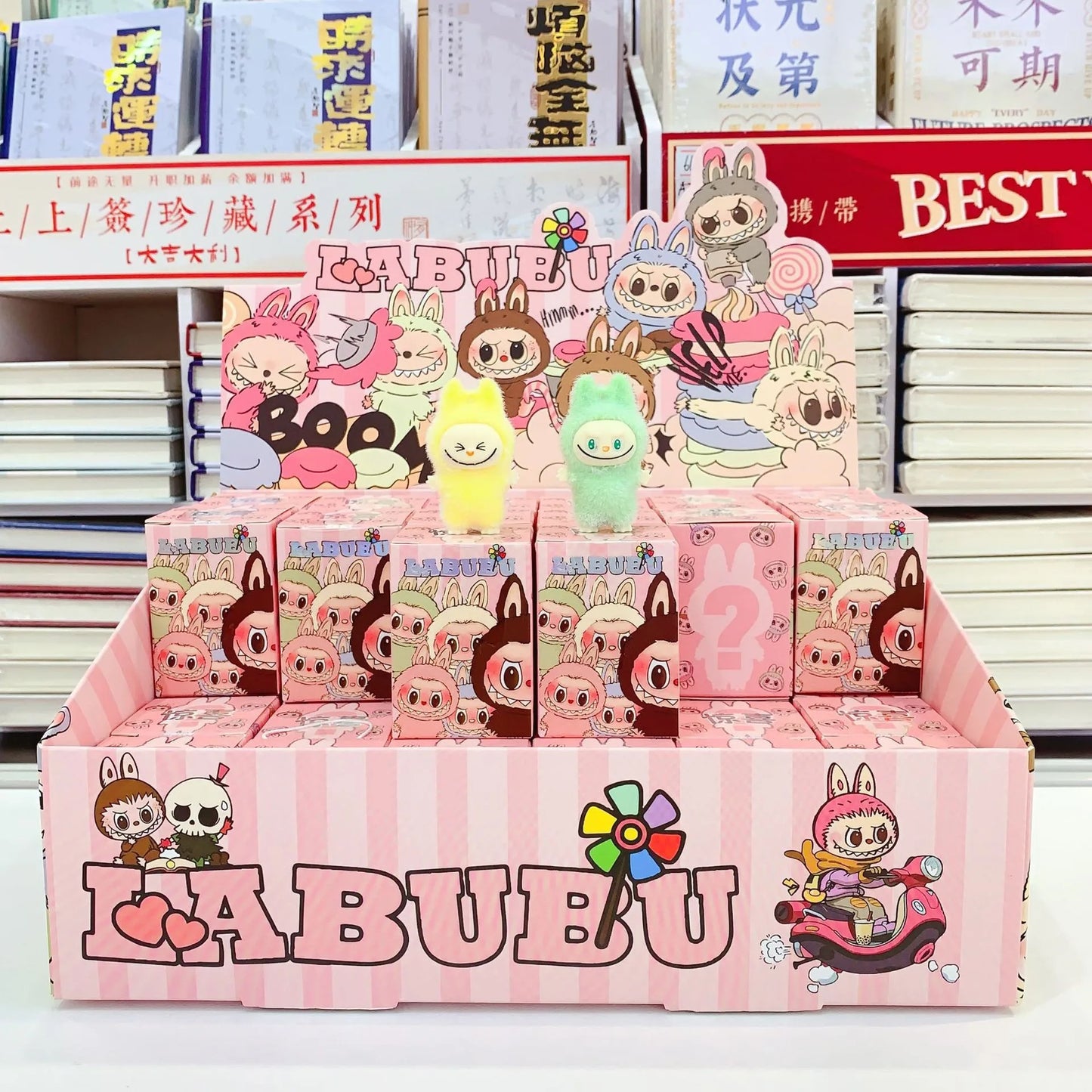 2025 Labubu Resin Pendant — Cute Backpack Accessory & Desktop Ornament, Surprise Birthday Gift for Children