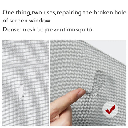 Say Goodbye to Pesky Insects: 50/25/15pcs Adhesive Anti-Mosquito Net Patches - Fix Net Window Screen Repair Stickers for Home - Keep Flies and Bugs Out with Ease