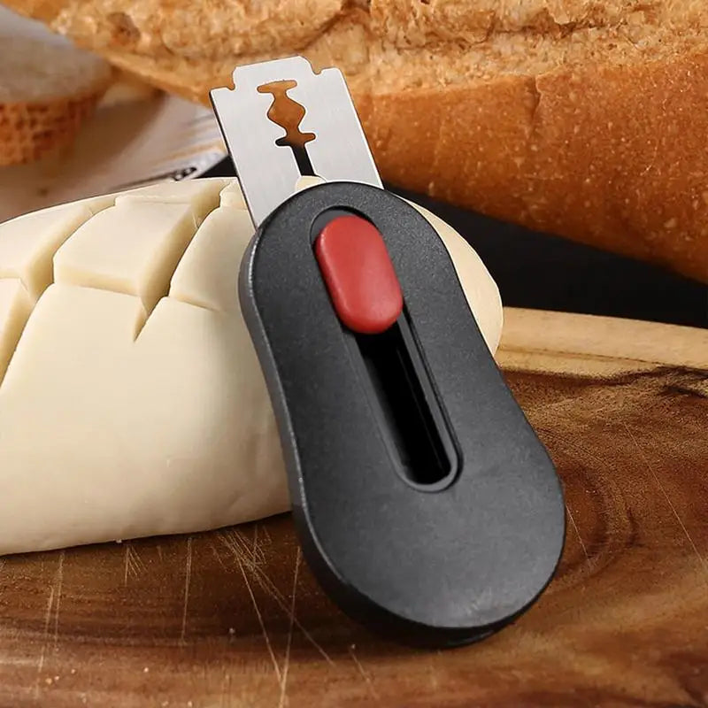 Bread Scoring Blade Set – Sourdough Dough Scribing Tool with 5 Replacement Blades, Bread Scoring Knife & Cutter