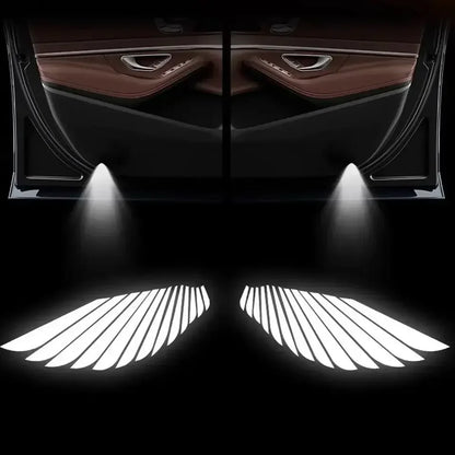 2PCS LED Car Door Welcome Ghost Shadow Lights – Logo Projector Courtesy Lamps for Nissan Patrol Y62 & Armada 2013–2018 Accessories