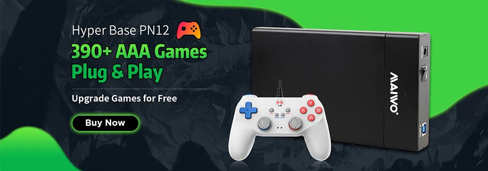 3TB Portable Gaming HDD – 17,300+ AAA/3D/Retro Games for PS4/PS3/PS2/Switch/Wii with LaunchBox/Retrobat/Playnite