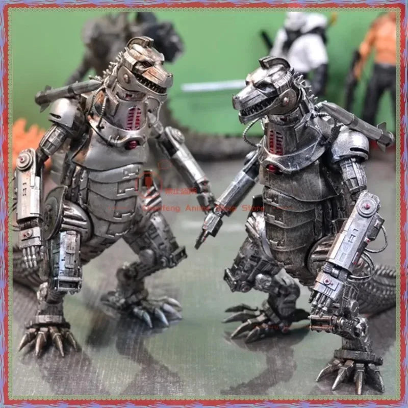 Spot Godzilla & Mecha Godzilla Action Figures – Fully Articulated Anime Model Toys for Kids Collectible Gift