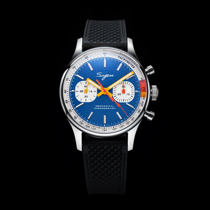 Sugess ST19 Pilot Chronograph Watch – Mechanical Racing 1963 Limited Edition, Sapphire Crystal, Military Style