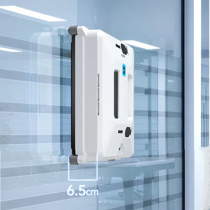Smart Robot Window Cleaner with Sprayer | High Suction | Remote Control | Window & Wall Washing Appliance