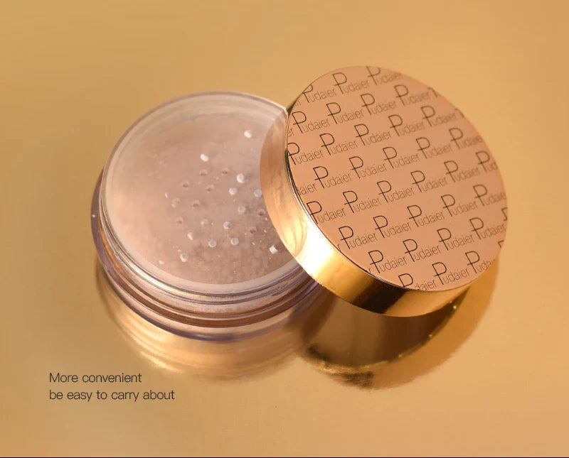 Matte Loose Setting Powder – Oil-Control Mineral Face Concealer, Bronzer & Contour for Dark Skin