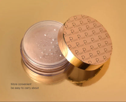 Matte Loose Setting Powder – Oil-Control Mineral Face Concealer, Bronzer & Contour for Dark Skin