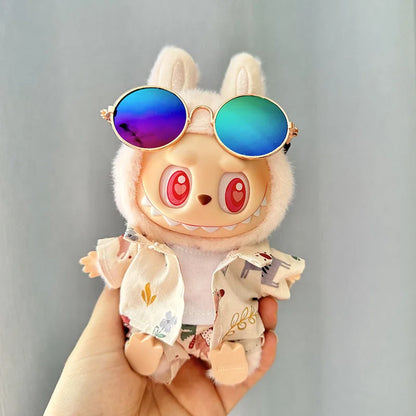 13 Styles Cute Mini Plush Doll Clothes - Outfit Accessories for Kpop Exo Labubu II Idol Dolls, Jumpsuits & Party Clothing