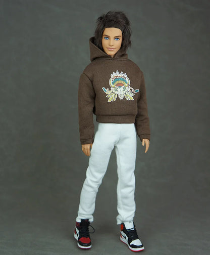 30cm Male Anime Doll Clothes – 1/6 BJD Fashion Casual Suit for KEN Dolls, DIY Reborn Toy Accessories & Gifts