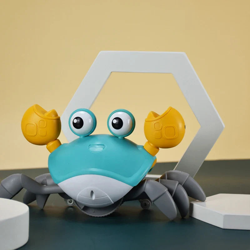 Kid Crawling Crab Toy – Infant Tummy Time & Learning Toy for Crawling, Walking, and Toddler Development Gift