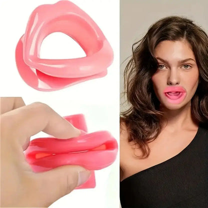 Silicone Lip Corrector & Face Trainer – Portable Beauty Tool for Women