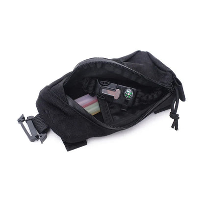 Tactical Molle Pouch Shoulder Strap Bag: Military EDC Tool Phone Holder - Outdoor Hiking Hunting Waist Pack Backpack Accessory