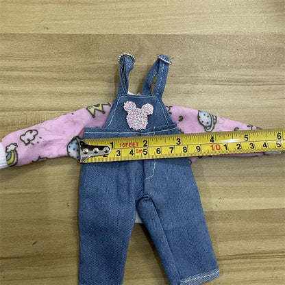 Clothes for 30cm 1/6 BJD Dolls – DIY Dress-Up Suit & Accessories for Girls’ Dolls (Check Size Chart)