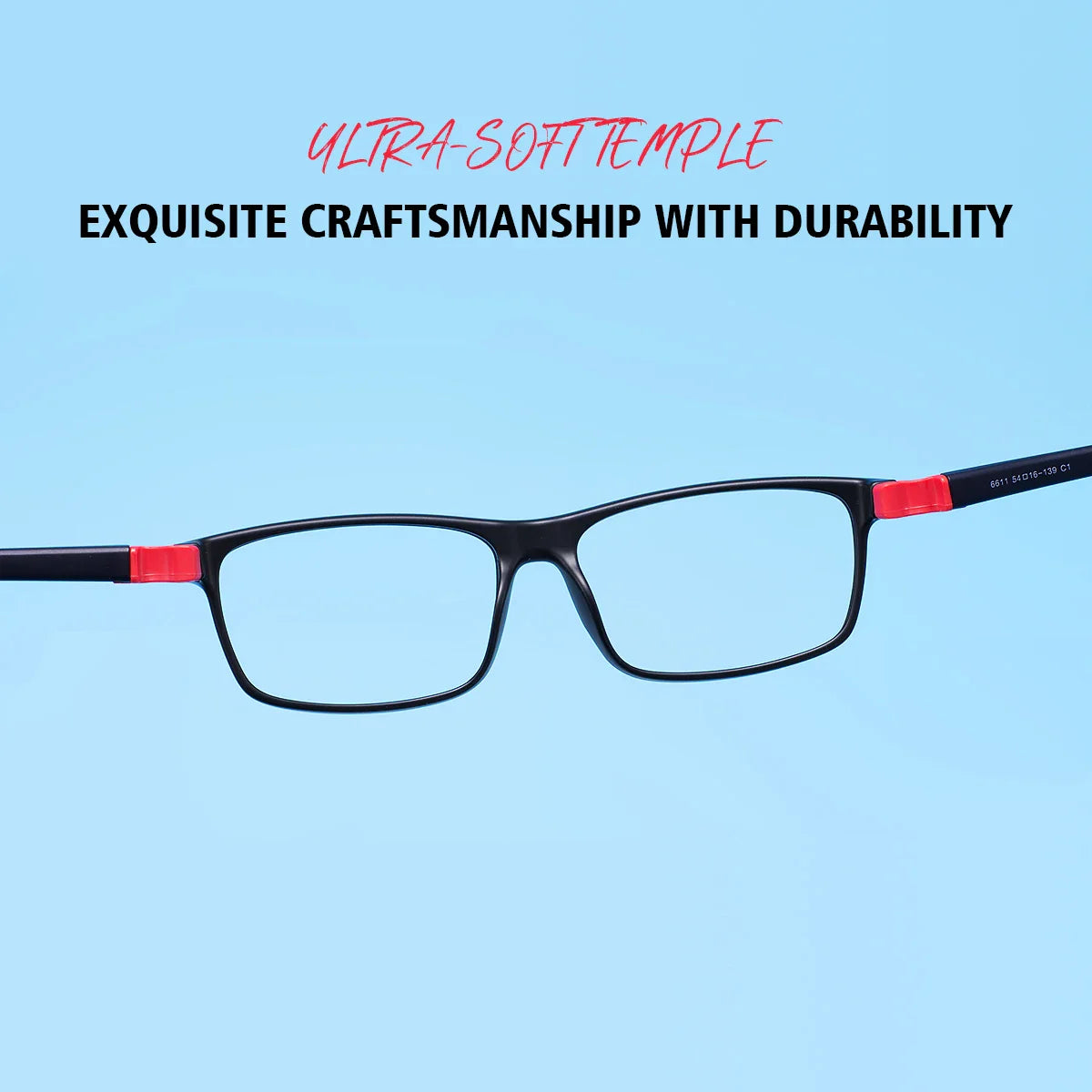 Colorful TR90 Rectangular Full-Rim Glasses Frame – Flexible, Comfortable & Durable Optical Frame for Boys and Girls Prescription Lenses
