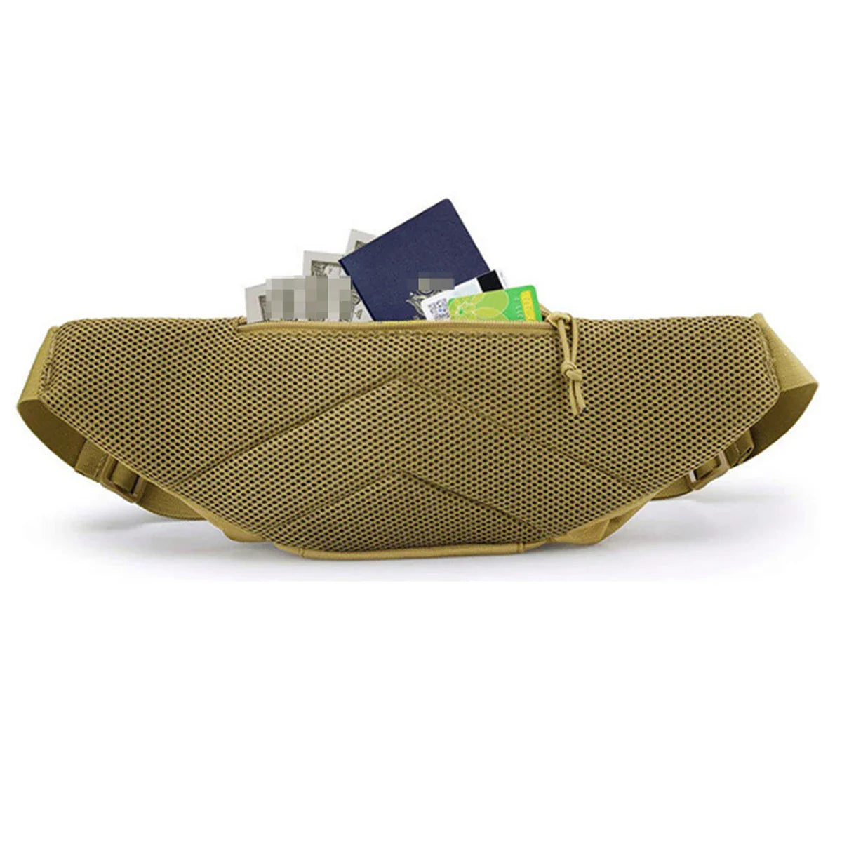 Men's Waist Fanny Pack – Tactical Military, Motorcycle Rider, Sports, Climb, Camping Nylon Belt Bag, Tool Sling Chest and Hip Bum Bag