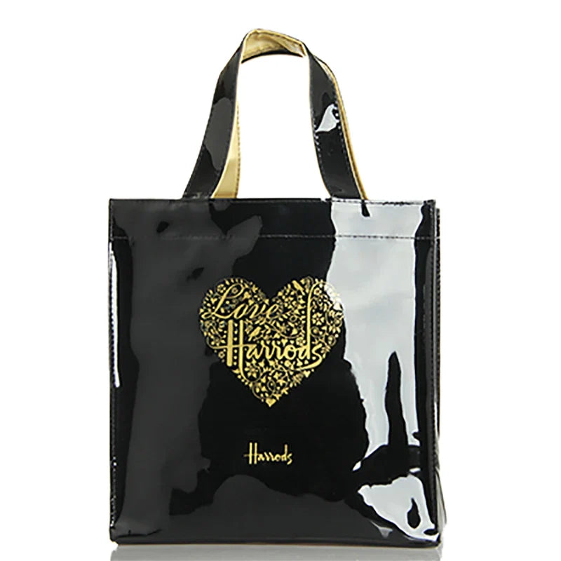 Simple Stylish PVC Reusable Shopping Bag – Luxury Eco-Friendly Waterproof Tote for Summer Beach