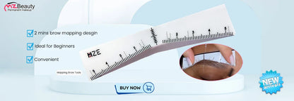 0.15mm Microblading Nano Blades — U-Shape Tebori Tattoo Needles for Permanent Makeup Eyebrow Pen