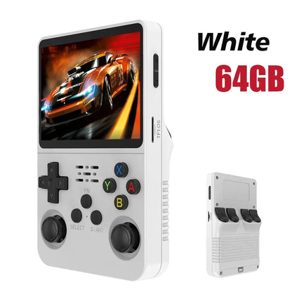 Max 256GB Retro Handheld Game Console – Linux System, 3.5 Inch IPS Screen, Portable Video Player with 64GB/128GB Games