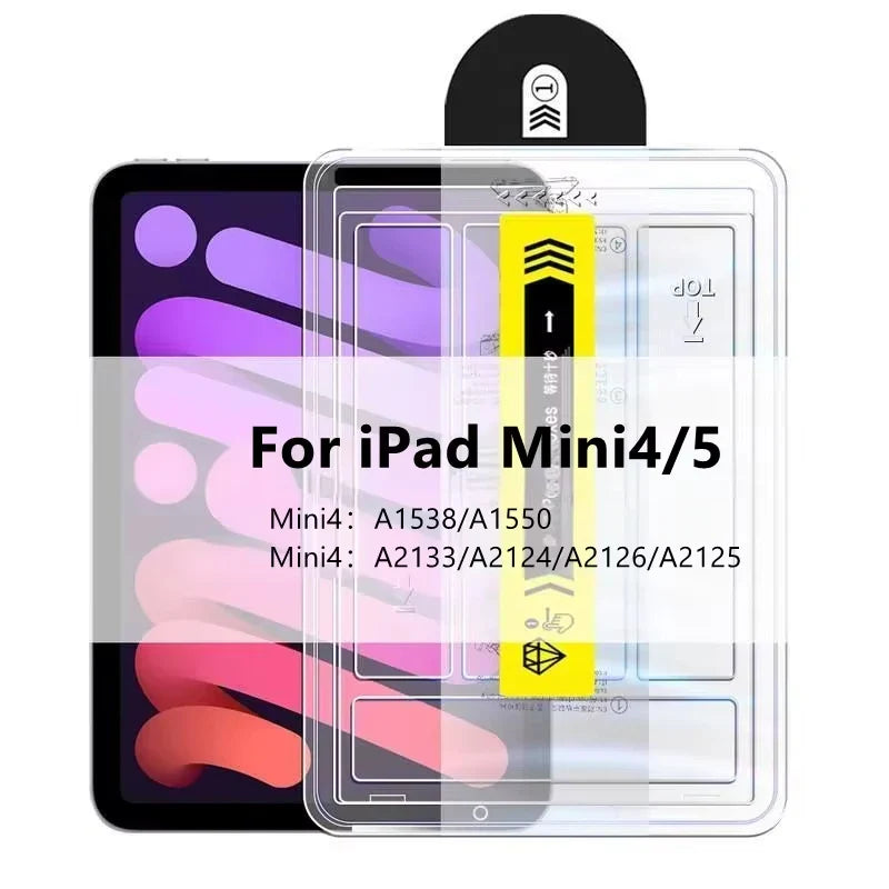 Tempered Glass Screen Protector for iPad – Compatible with 10th Gen, iPad Air, iPad Mini, iPad Pro 11/12.9, 2025 Models