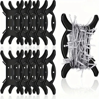 Christmas Light Storage Organizer — 1/5/10PCS Filament Winding Reel & Extension Cord Rack for Easy Line Storage